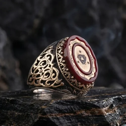 Teşkilatı Mahsusa Model Gümüş Erkek Yüzük