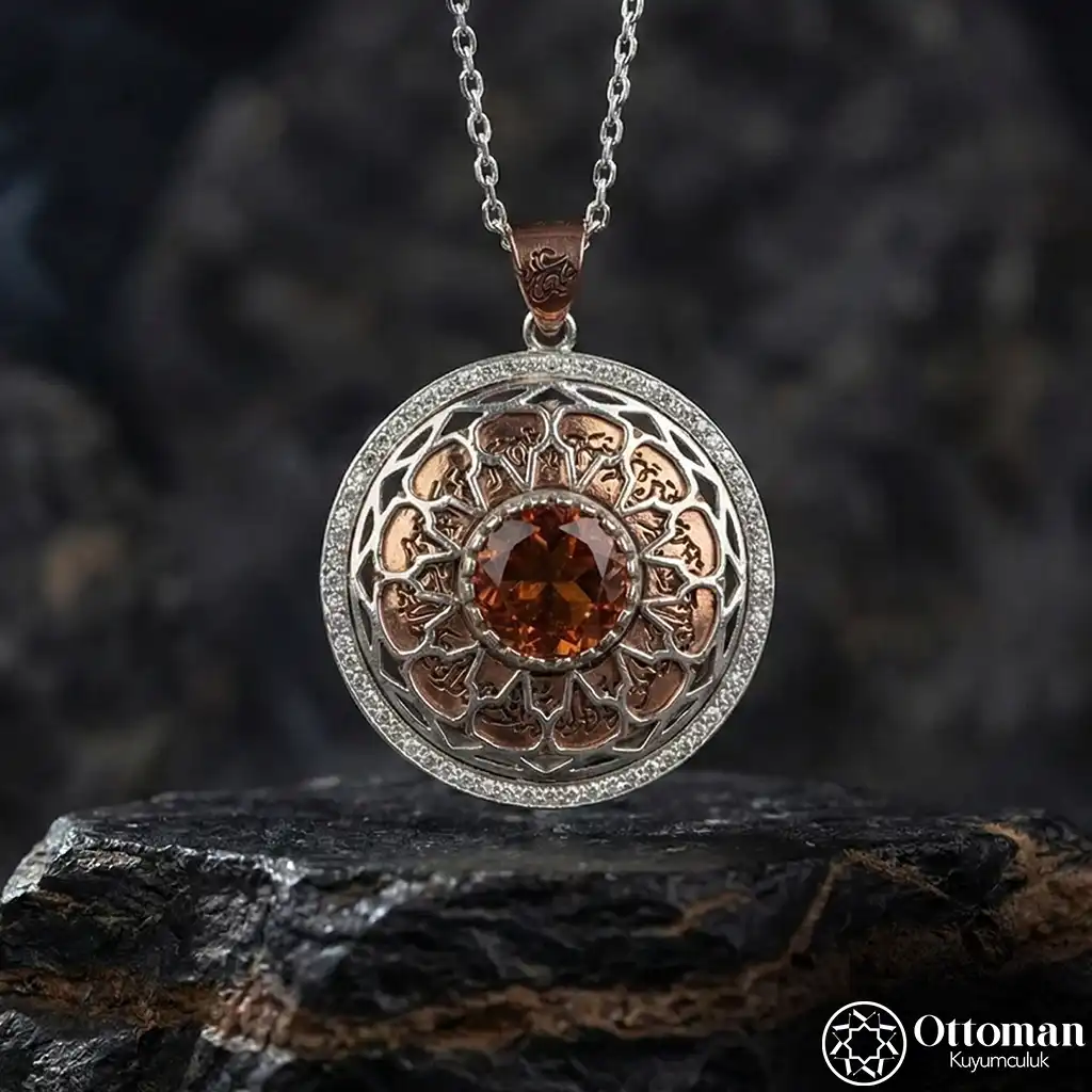 Zultanit Stone-set Silver Women's Necklace