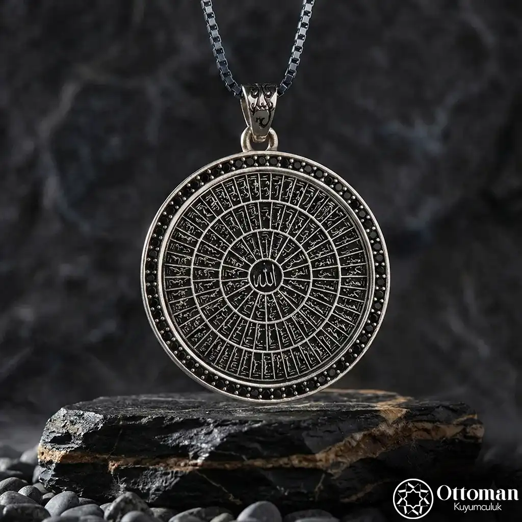 Esmaü’l Hüsna Silver Women's Necklace