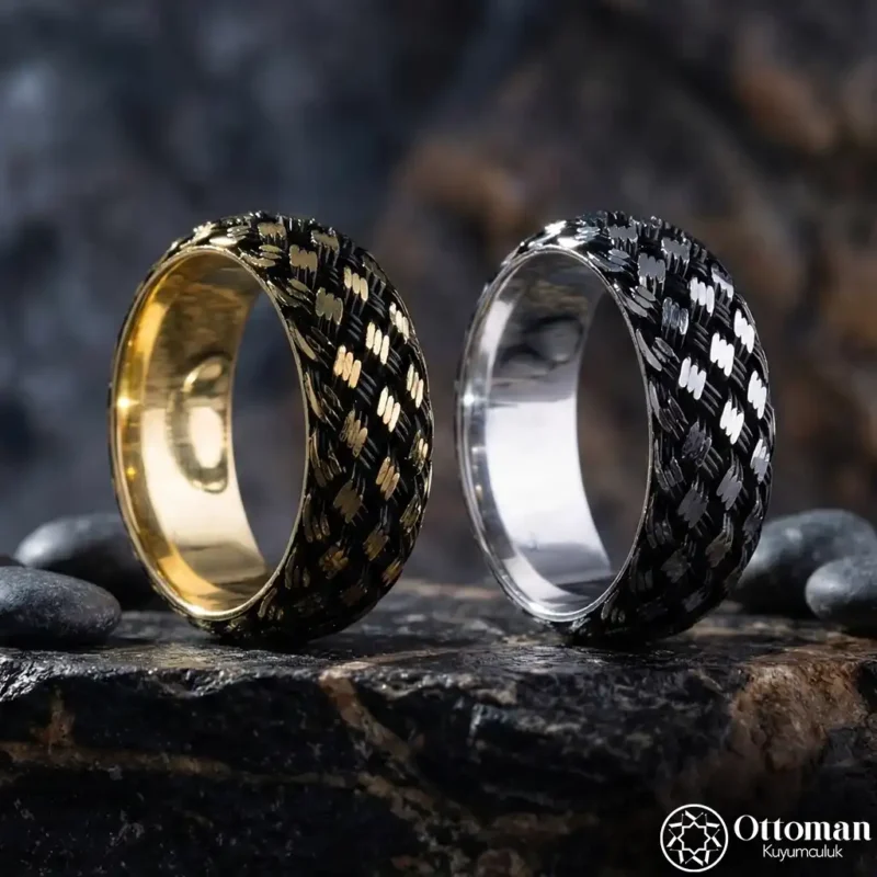 Fantastik Model Gümüş Alyans Set