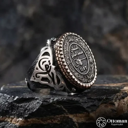 Fetih Model Gümüş Erkek Yüzük