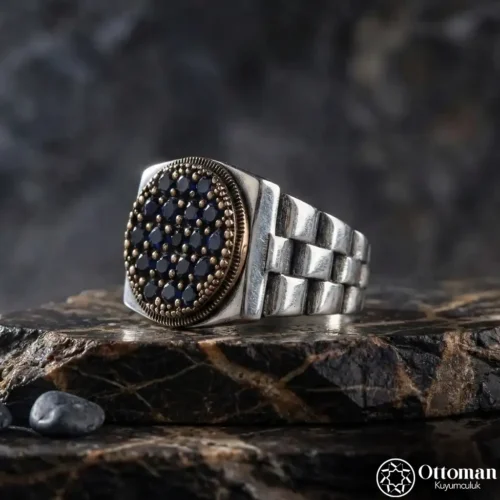 RL Tasarım Gümüş Erkek Yüzük