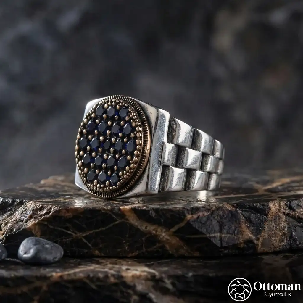RL Design Silver Men's Ring