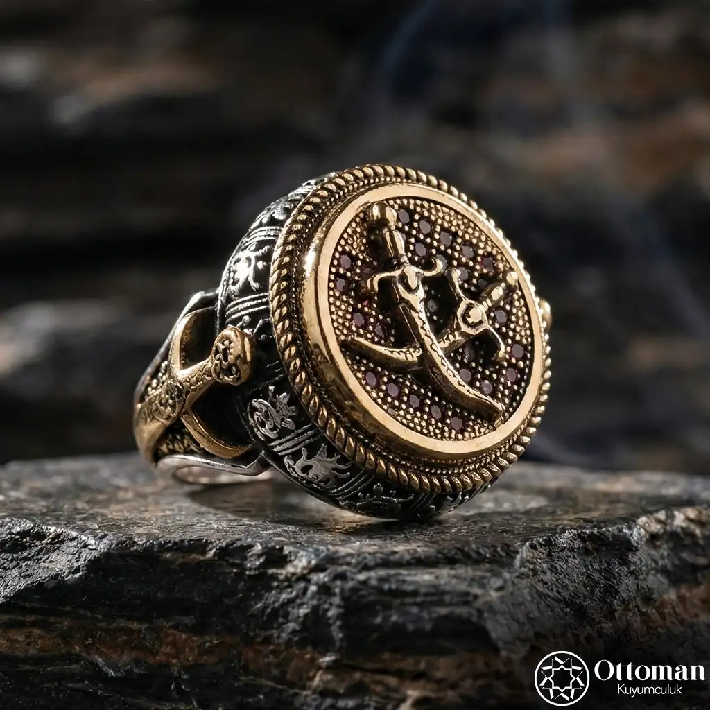 Efsunkar Silver Men's Ring