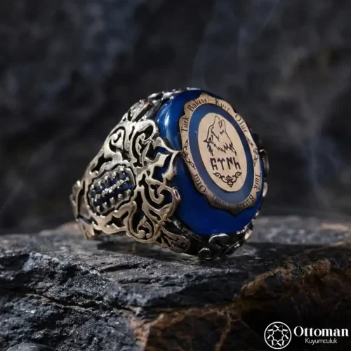 Bozkurt Model Gümüş Erkek Yüzük