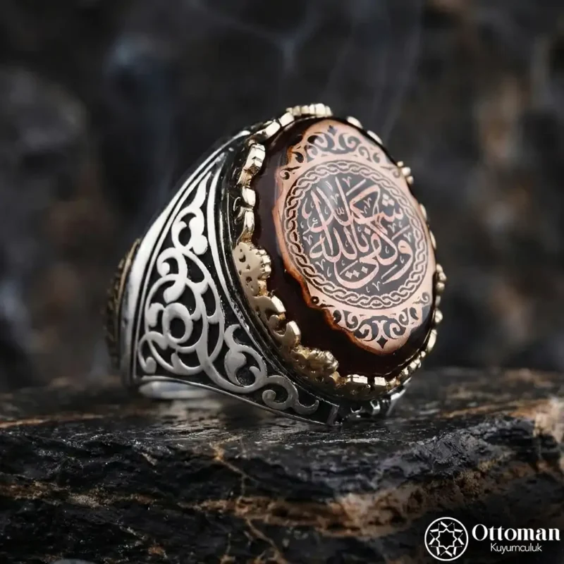 Özel Tasarım Gümüş Erkek Yüzük