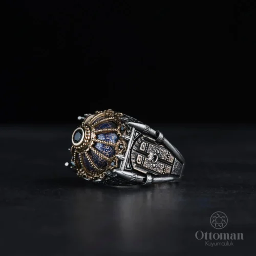 Camii Model Gümüş Erkek Yüzük