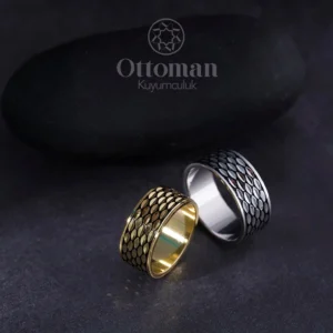 Çift Gümüş Alyans Set