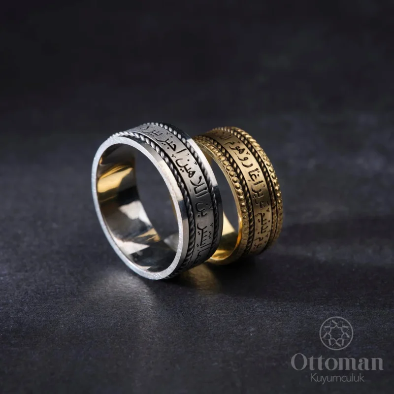 Çi̇ft Gümüş Burgu Gümüş Alyans