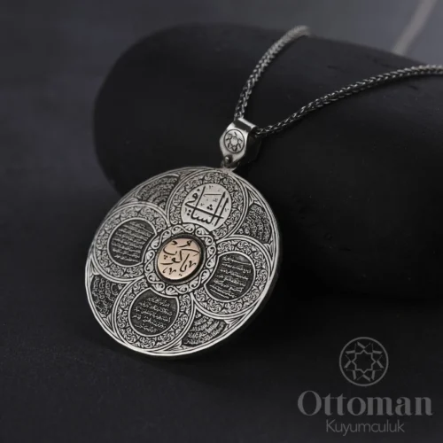 duali-madalyon-kolye-model-9d9-82 Dualı Madalyon Gümüş Erkek Kolye