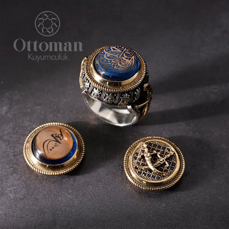 Efsünkar Model Gümüş Erkek Yüzük