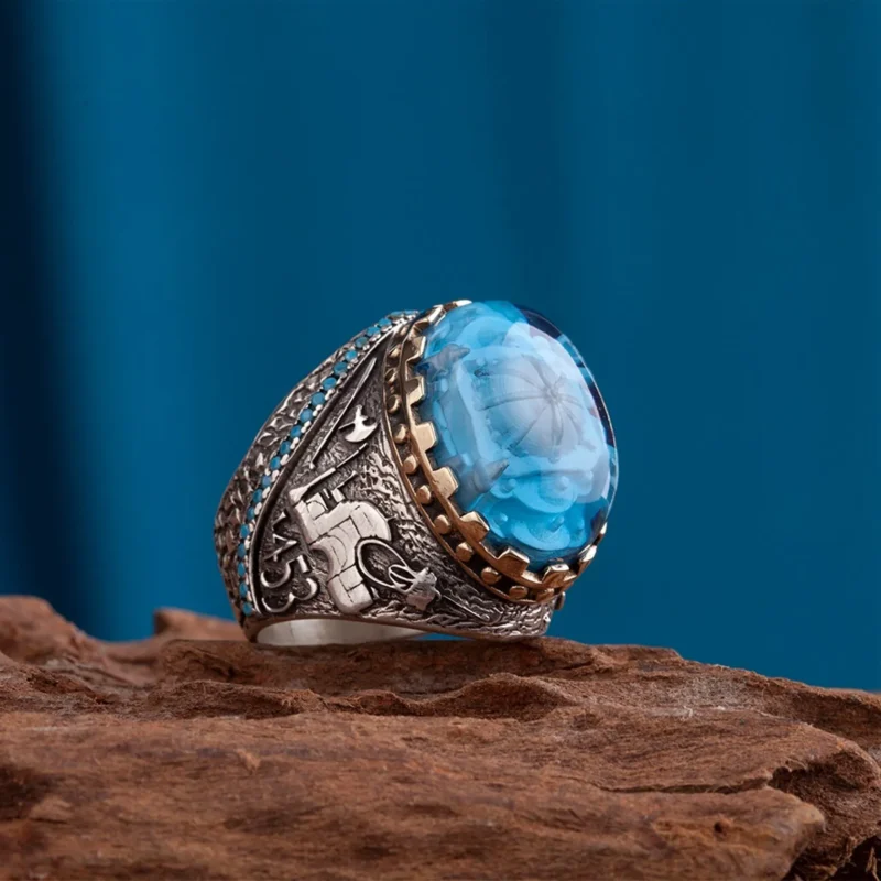 fetih-1453-ayasofya-1-2c6b Fetih 1453 Ayasofya Model Gümüş Erkek Yüzük