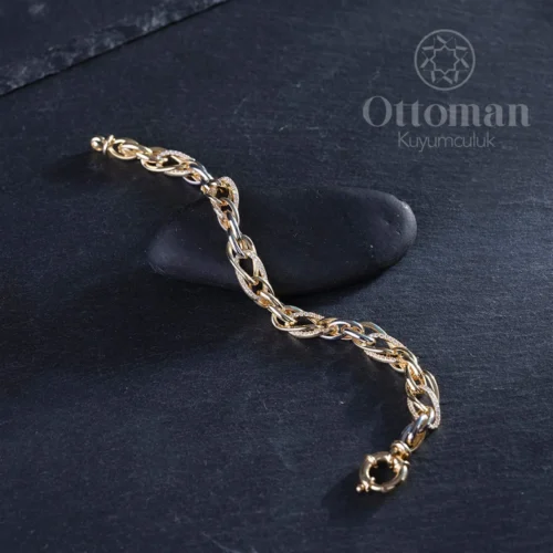 hallow-bayan-gumus-bileklik-411f-b Hallow Model Gümüş Kadın Bileklik