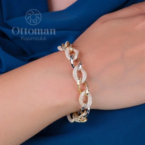 Hallow Model Gümüş Kadın Bileklik