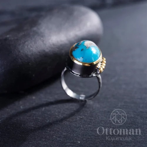 Hünkâr Model Gümüş Kadın Yüzük