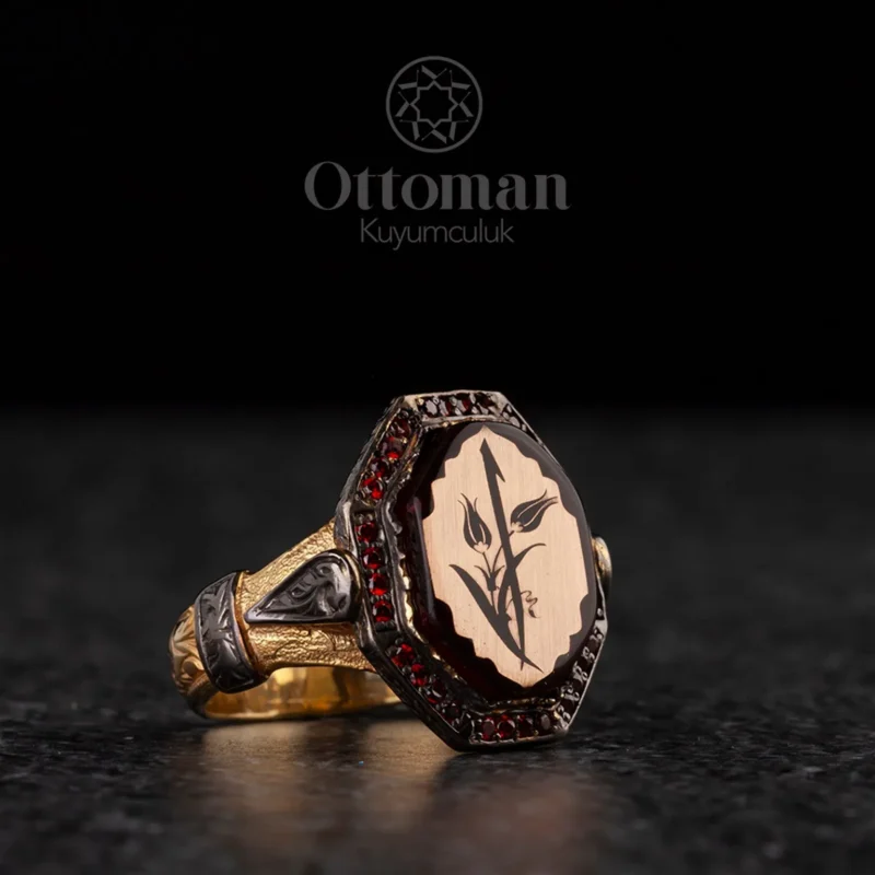 Lale Elif Gümüş Kadın Yüzük