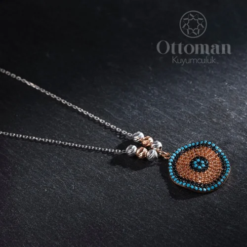 mix-gumus-bayan-kolye--b844- Mix Model Gümüş Kadın Kolye