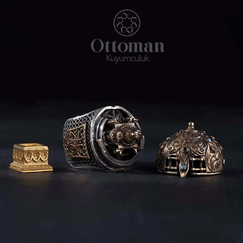 Muhafaza Ayasofya Model Gümüş Erkek Yüzük