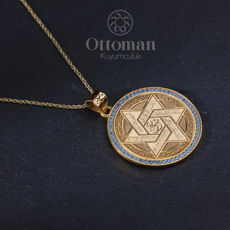 Mührü Aşk Eşlere Özel Gümüş Kadın Kolye