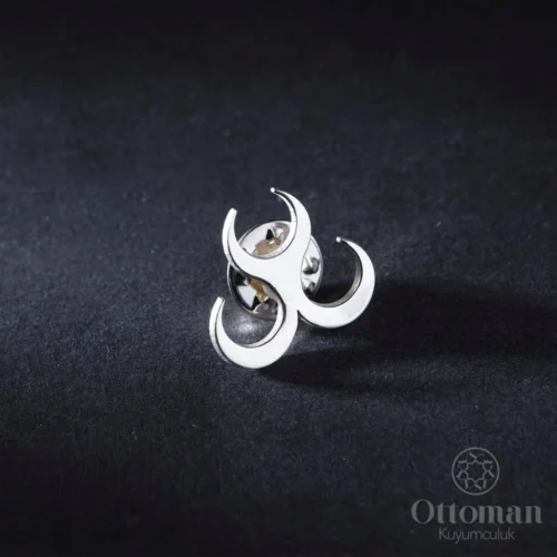 3 Hilal Gümüş Rozet