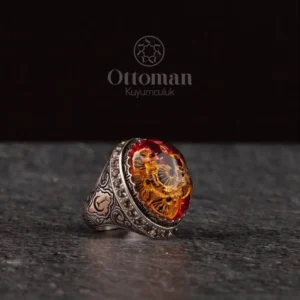 Ayasofya Camii Model Gümüş Erkek Yüzük