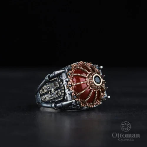 Camii Model Gümüş Erkek Yüzük