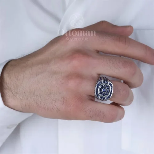 Özel Tasarım Pırlanta Model Erkek Yüzük