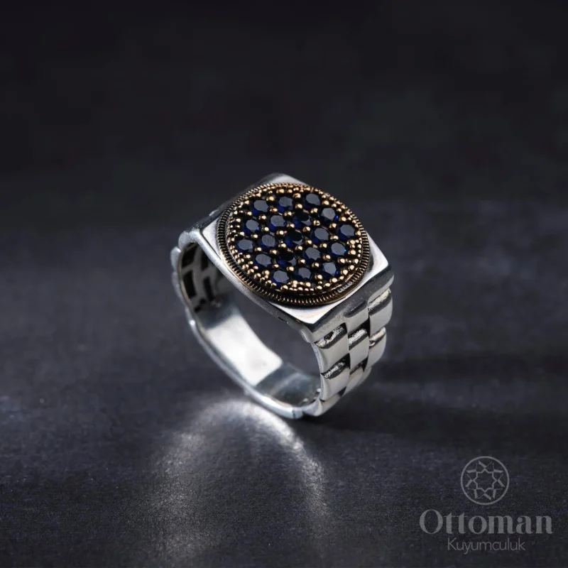 RL Tasarım Gümüş Erkek Yüzük