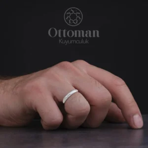 sade-alyans-model-c63d0d Sade Gümüş Alyans Set