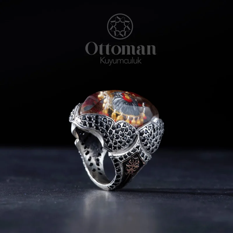 Selimiye Özel Tasarım Gümüş Erkek Yüzük