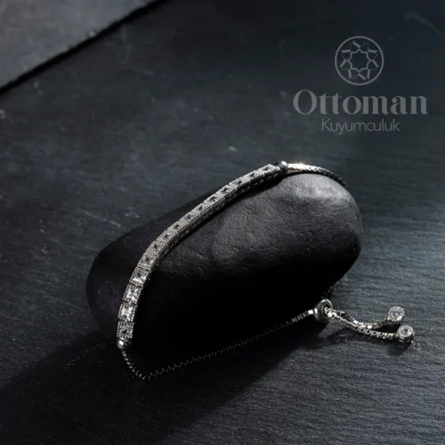 Su Yolu Model Gümüş Kadın Bileklik