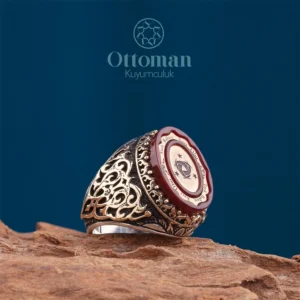 teskilati-mahsusa--48ca- Teşkilatı Mahsusa Model Gümüş Erkek Yüzük