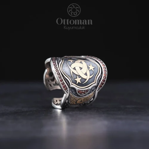 Teşkilatı Mahsusa Zihgir Model Gümüş Erkek Yüzük