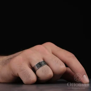 yazili-cift-gumus-alyans--4e52-b Yazılı Çi̇ft Gümüş Alyans Set