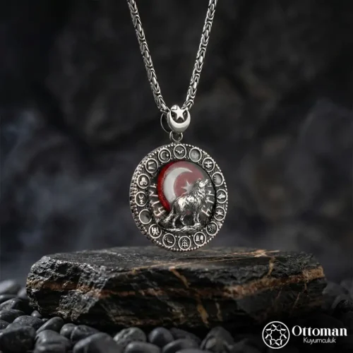 Bozkurt Gümüş Kolye