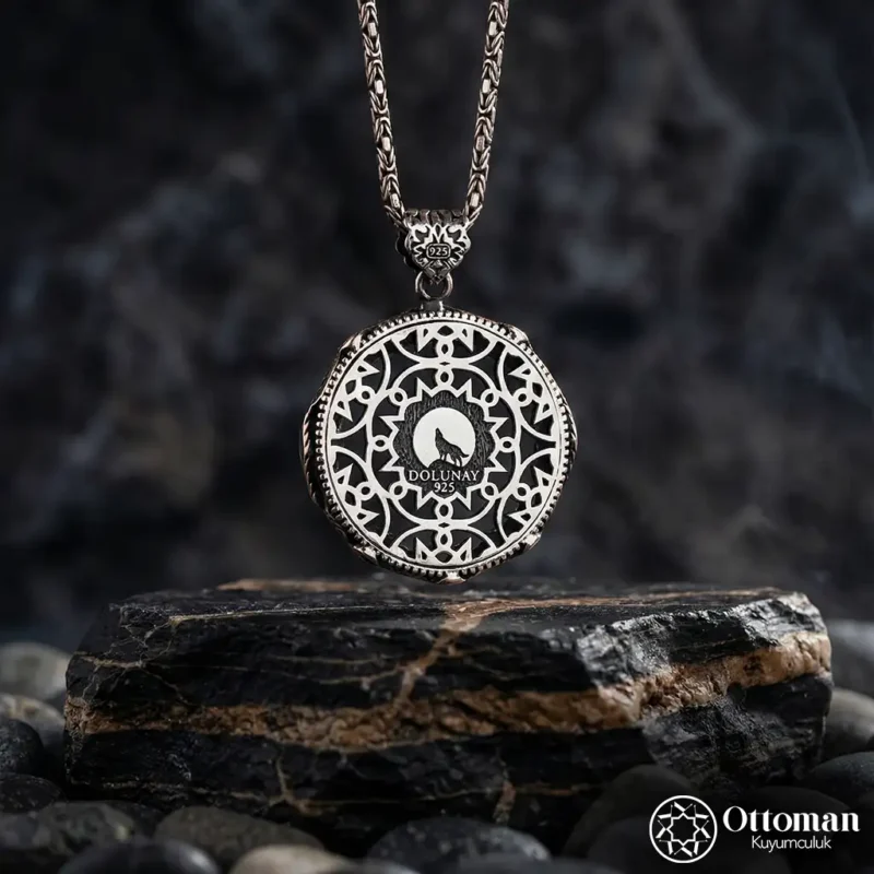 Bozkurt Gümüş Kolye