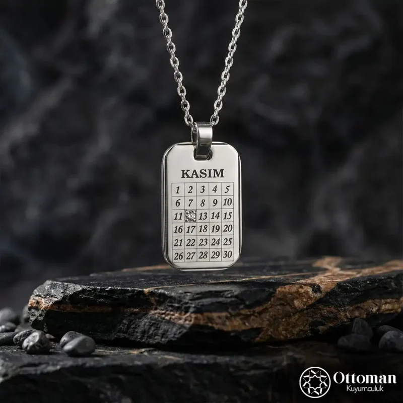 Özel Gün Gümüş Kolye