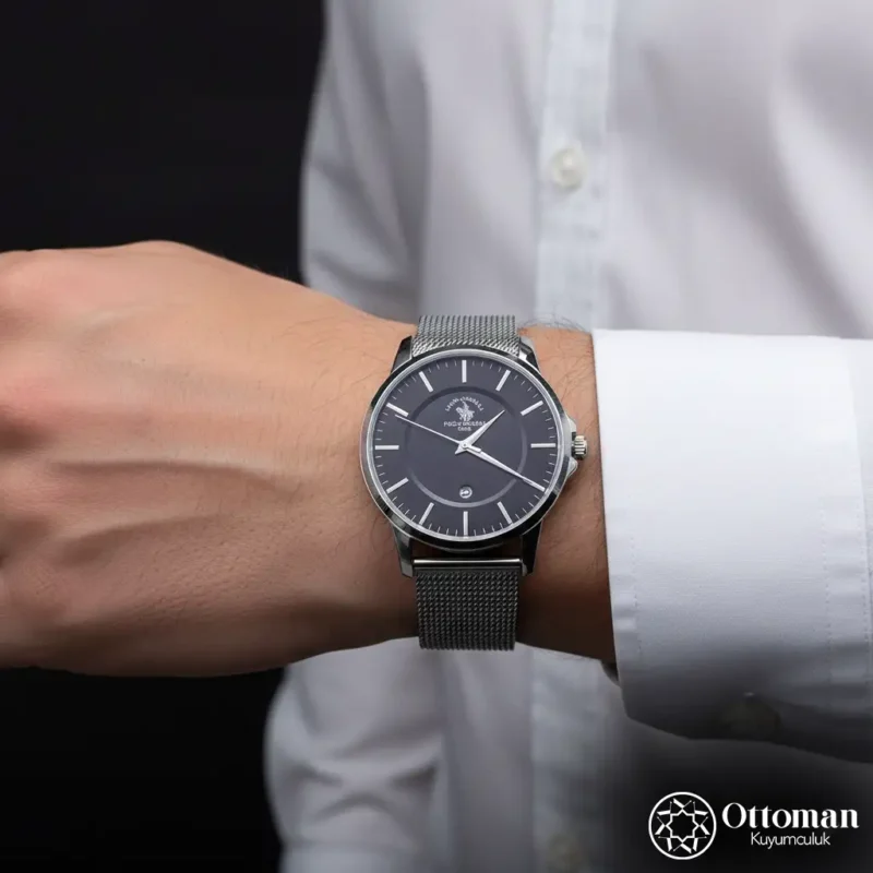 SB.1.103.08.2 Santa Barbara Polo & Racquet Club Erkek Kol Saati