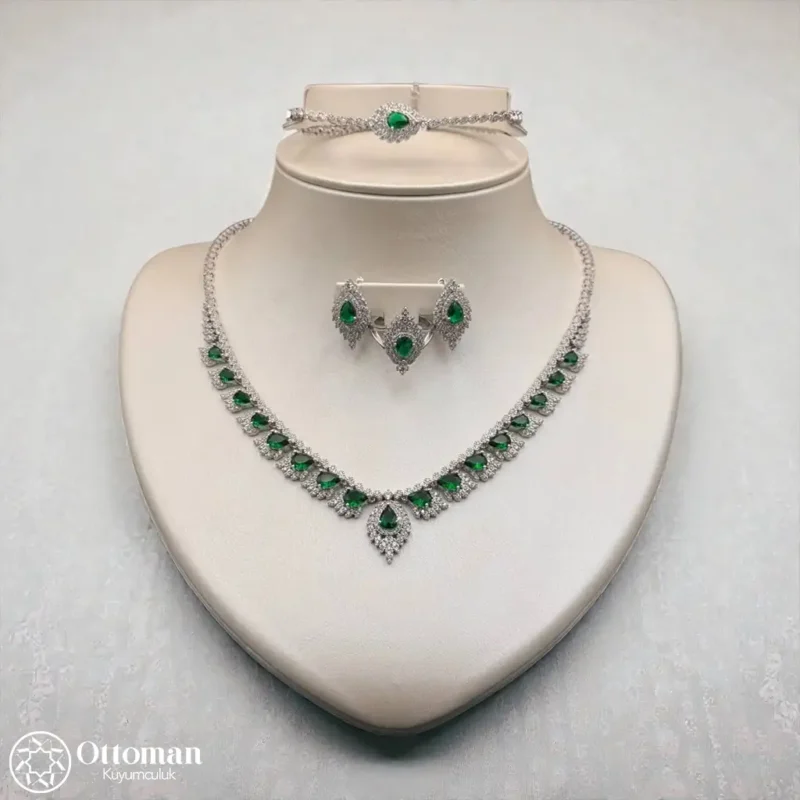 925 Ayar Gümüş Gerdanlık Set