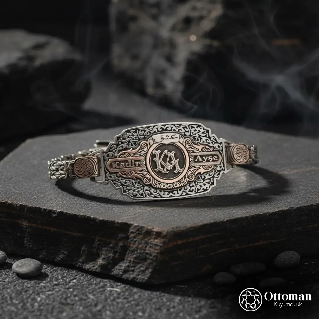Kişiye & Eşlere Special Silver Bracelet