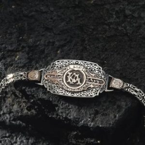 Kişiye Ve Eşlere Özel Tasarım Gümüş Bileklik