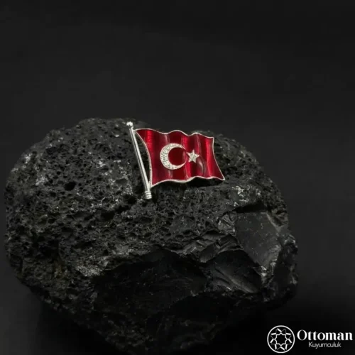 Ay Yıldız Gümüş Rozet