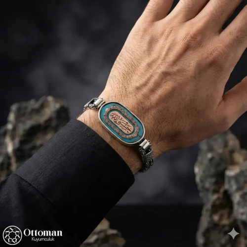 Hasbiyallah Üçlü Gümüş Set