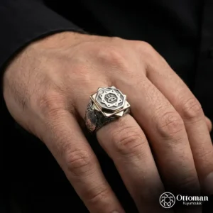 Oğuz Kağan Mührü Gümüş Yüzük