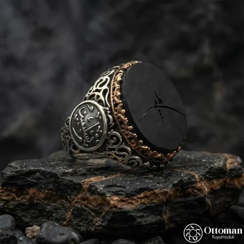 Hiç Yazılı Gümüş Erkek Yüzük