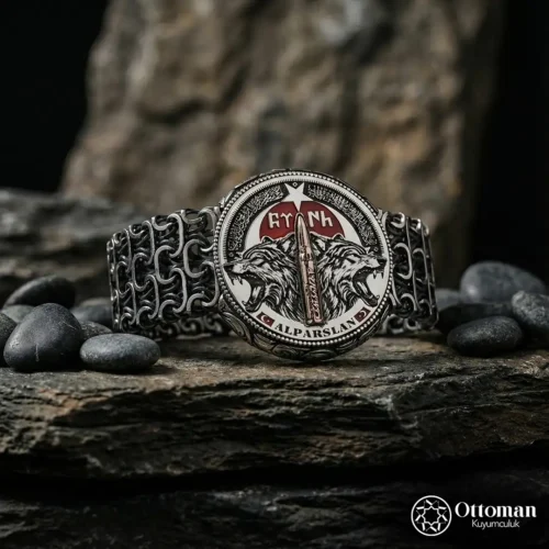 Bozkurt İntikam Gümüş Bileklik