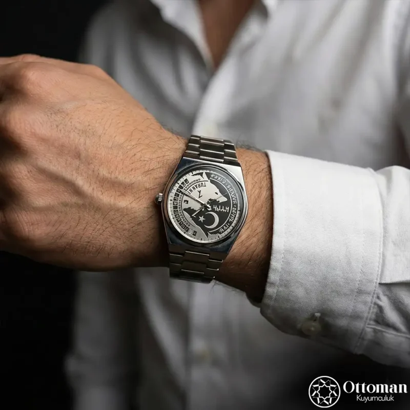 Bozkurt Gümüş Kadranlı Kol Saati