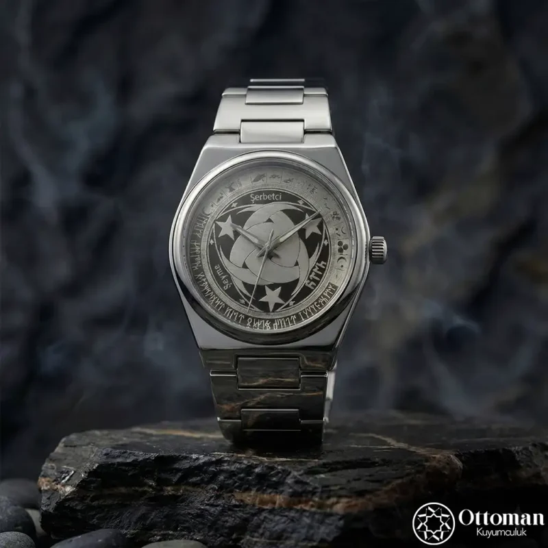 Teşkilatı-ı Mahsusa Gümüş Kadranlı Kadın Kol Saati