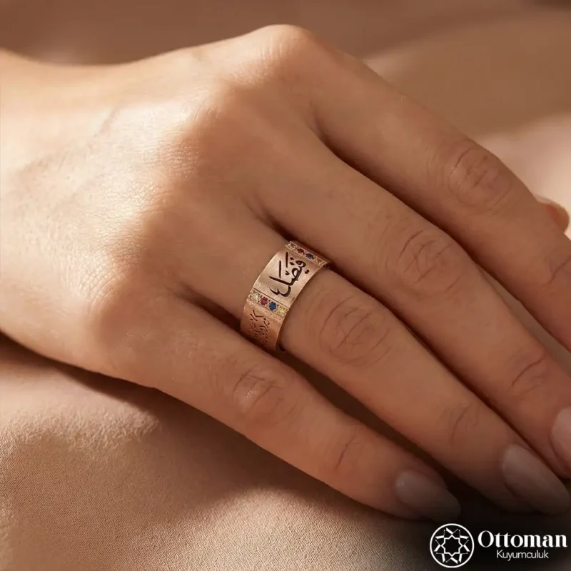 Kare Gümüş Kadın Alyans