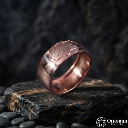 Klasik Bombeli Gümüş Kadın Alyans